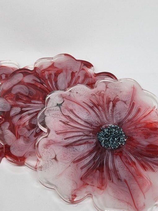 Dessous de Verre Fleurs